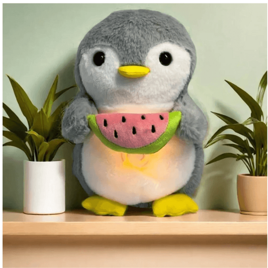 Peluche Pingüino que Respira con Movimiento